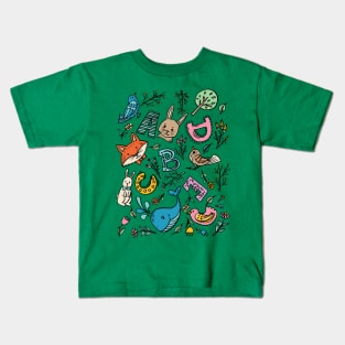 Forest Friends ABC Kids T-Shirt